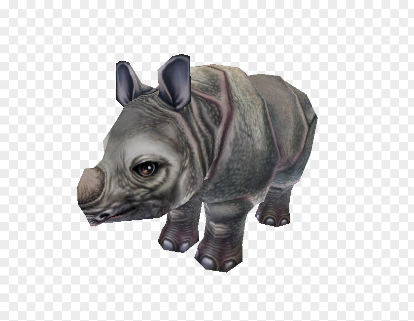 Zoo Tycoon 2 Animal Downloads Rhinoceros Figurine Terrestrial Snout PNG