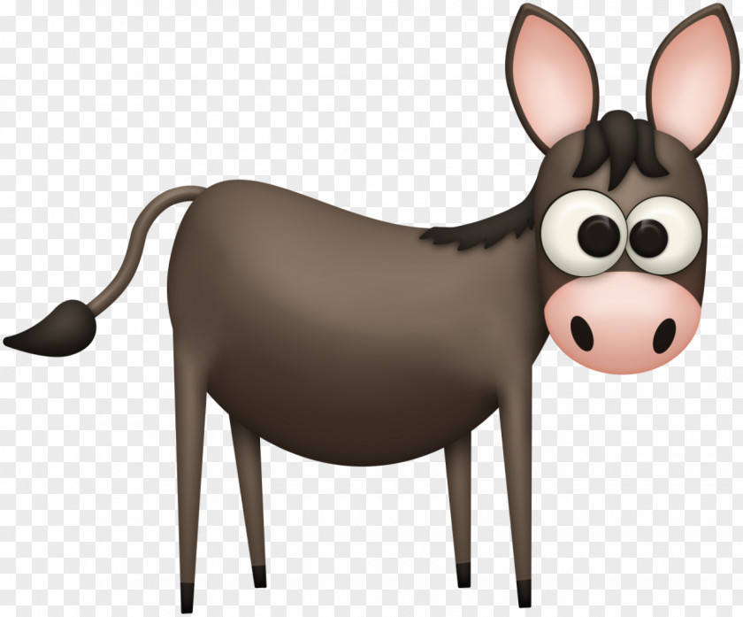 Donkey Animal Clip Art PNG