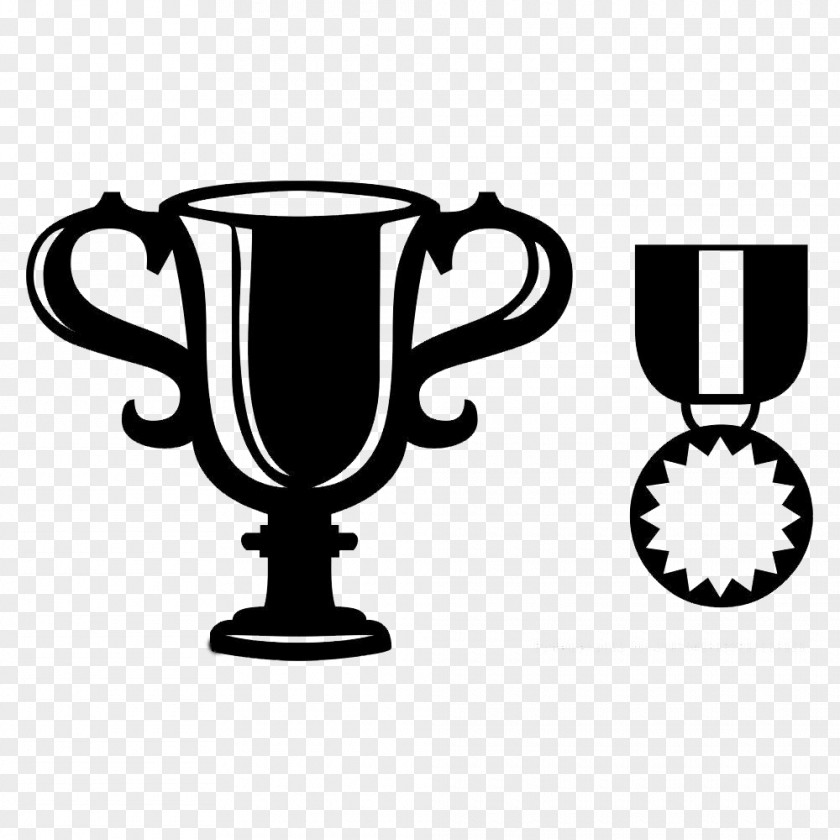 Excellent Trophy Award Prize Clip Art PNG