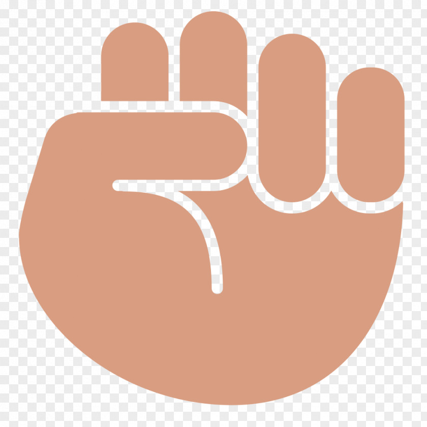 Fist Raised Emoji Sticker PNG