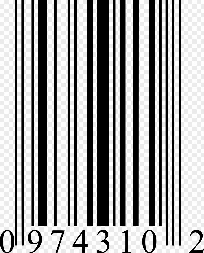Universal Product Code UPC-E Barcode Label PNG