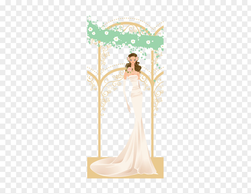 Wedding Bride Contemporary Western Dress PNG