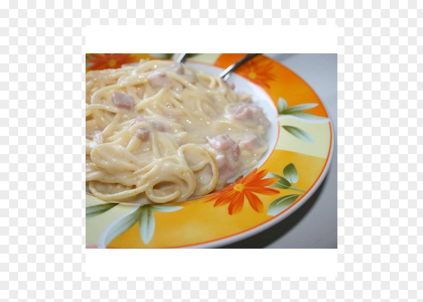 Carbonara Spaghetti Capellini Recipe Dish PNG