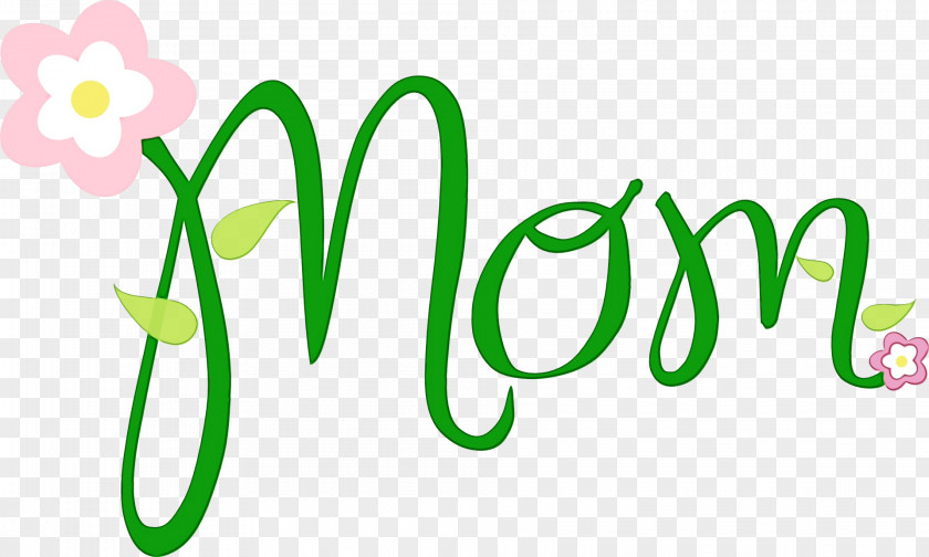 Green Text Font Logo Leaf PNG