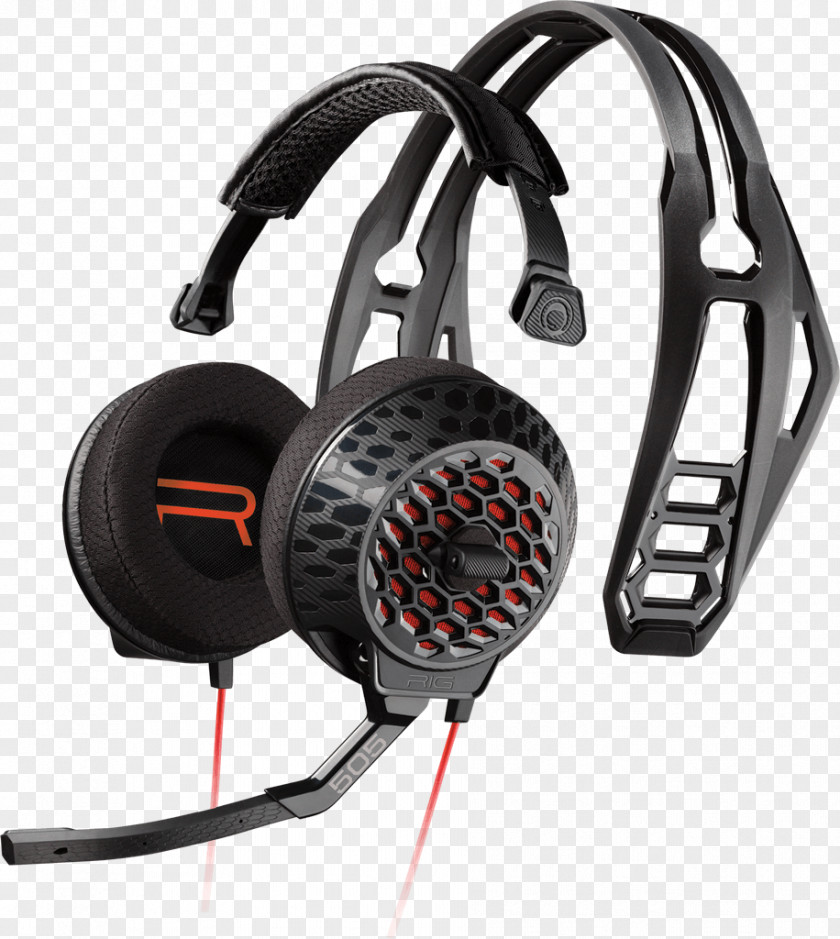 Headphones Plantronics RIG 500E 500HD Headset PNG