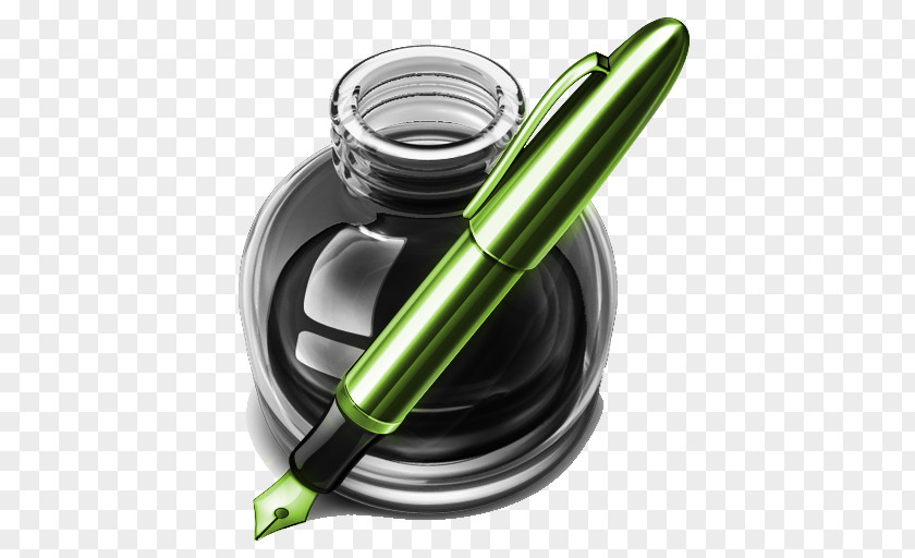 Ink Pen Pages Apple Microsoft Word ICO Icon PNG
