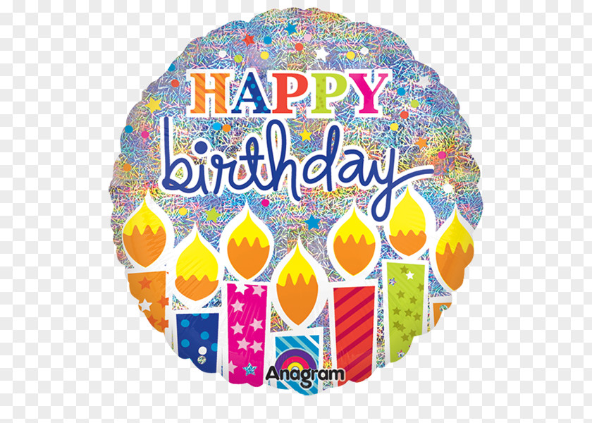 Birthday Happy Balloon Party Candle PNG