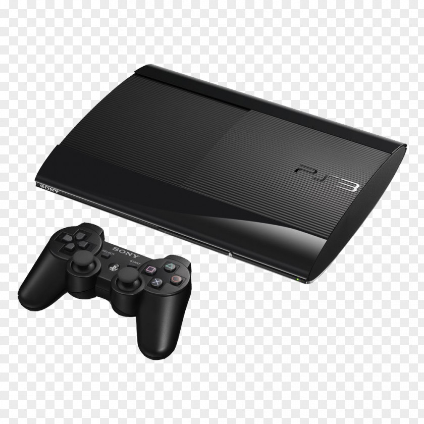 Sony Playstation PlayStation 2 3 Black Video Game Consoles PNG