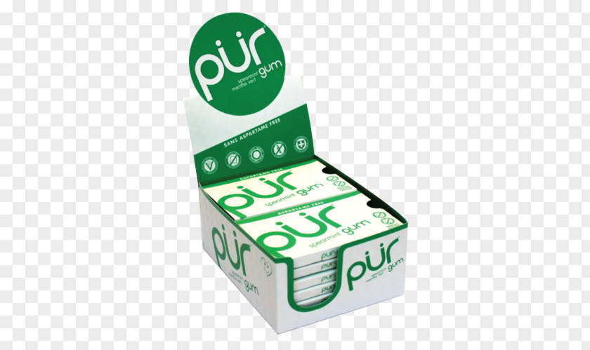 Chewing Gum Spry CINNAMON 30 Pieces Sugar Aspartame PNG
