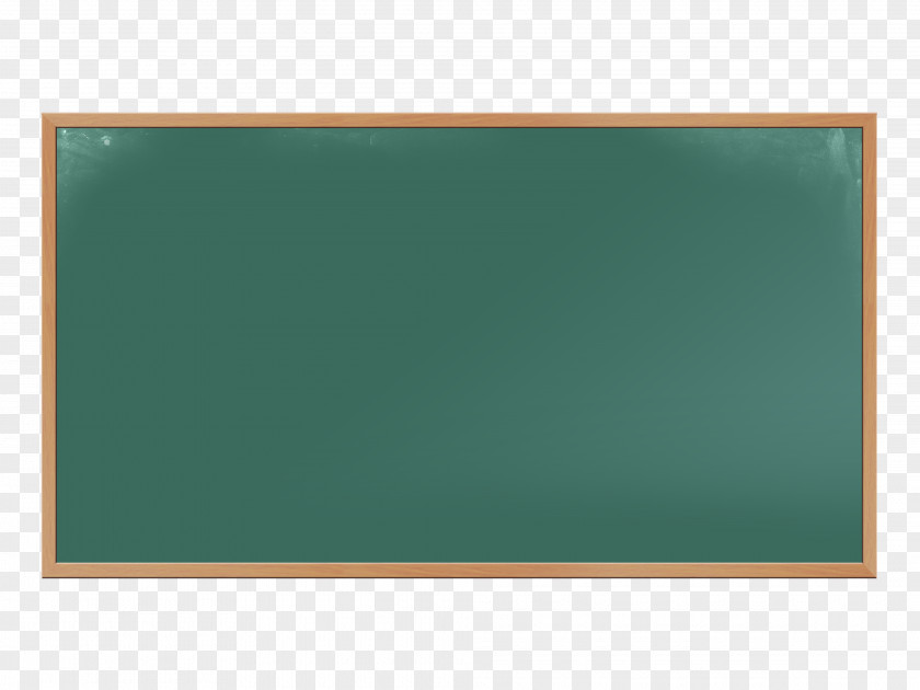 Green Chalkboard Rectangle PNG