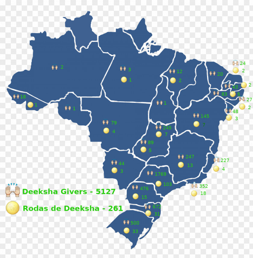 Map Southeast Region, Brazil Royalty-free PNG