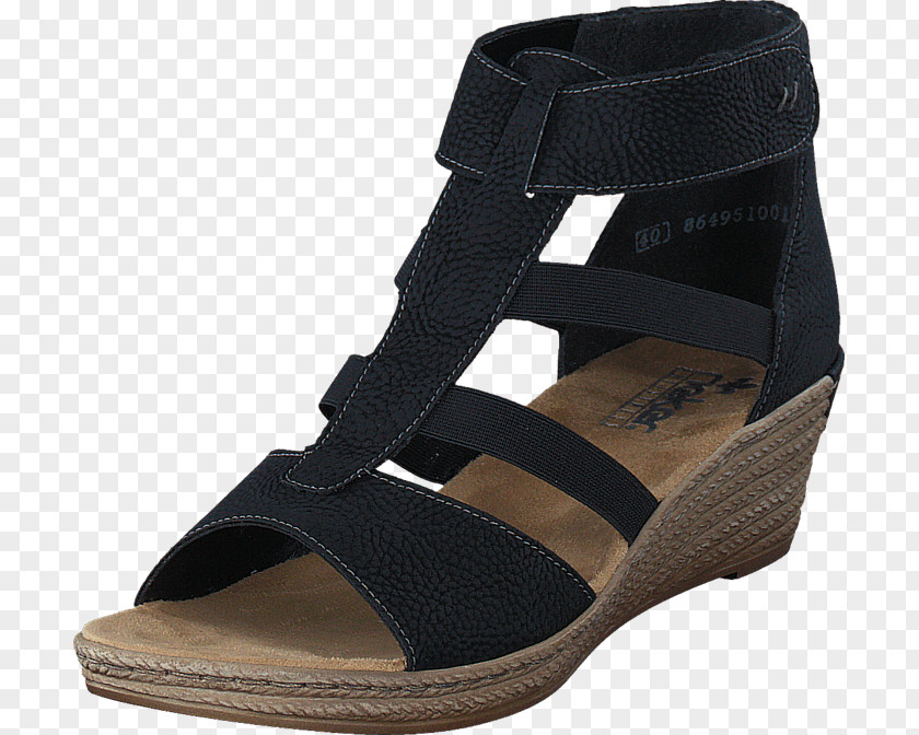 Sandal Slipper Rieker 62439-00 Black Shoes Heels Clog PNG