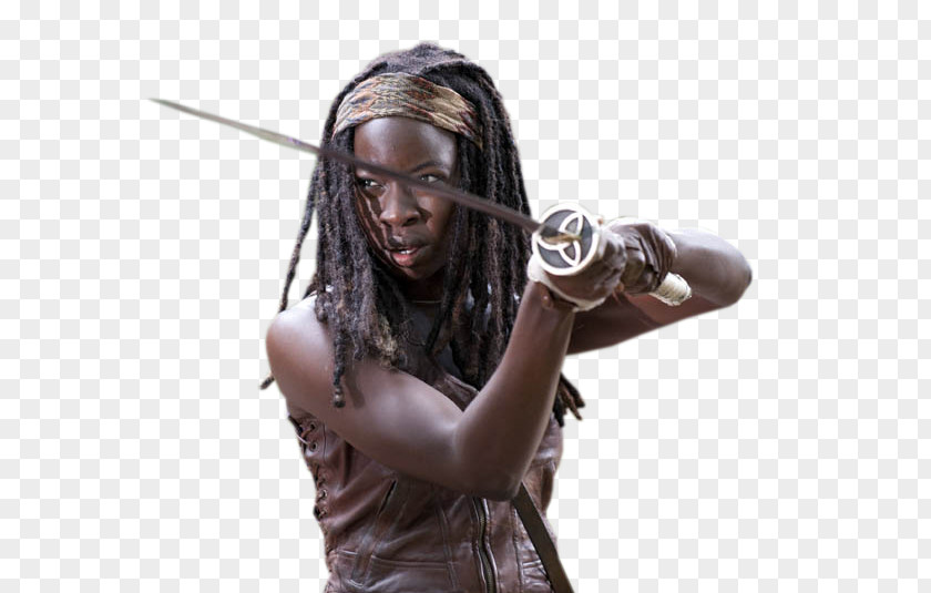 Season 3 Danai Gurira Michonne Rick GrimesDead The Walking Dead PNG