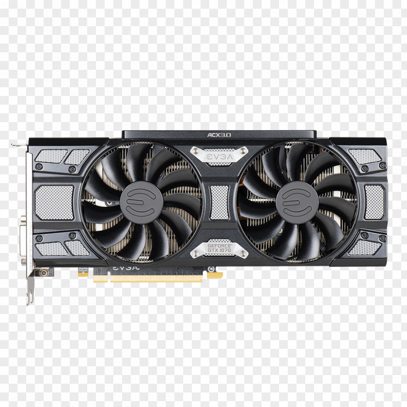 Graphics Cards & Video Adapters EVGA Corporation NVIDIA GeForce GTX 1070 Ti GDDR5 SDRAM PNG