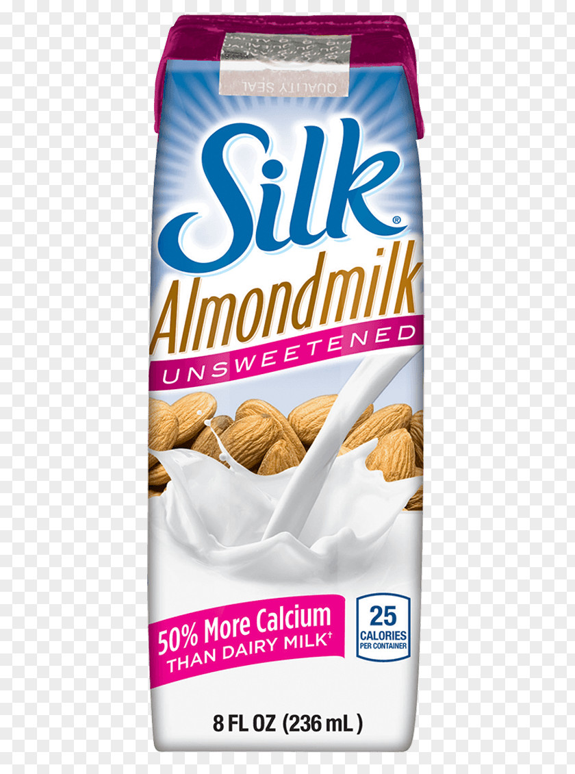 Unsweetened Cream Silk Almond Milk Soy PNG