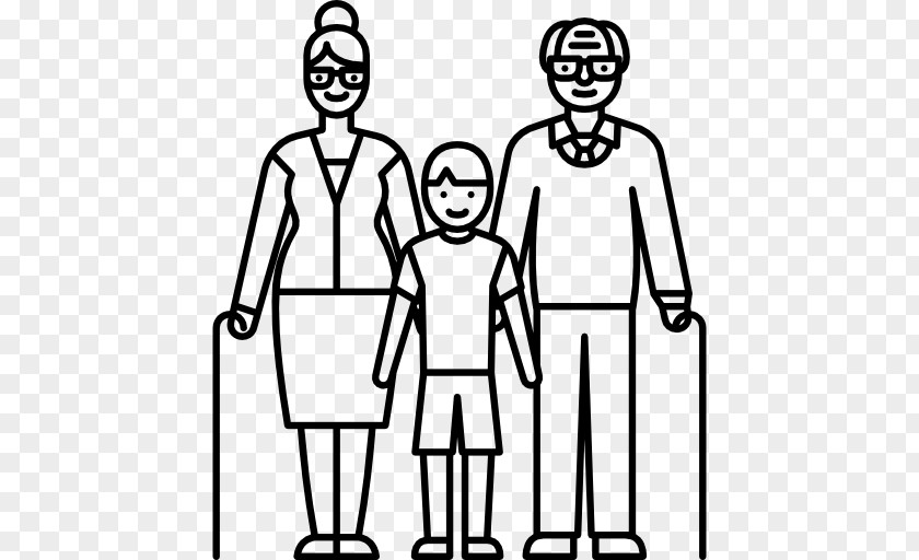 Grandparents Family PNG