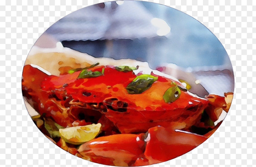 Junk Food Crab Dish Plate Cuisine Fish PNG