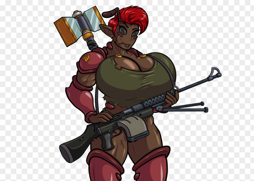 Character Gun Mercenary Fiction Animated Cartoon PNG