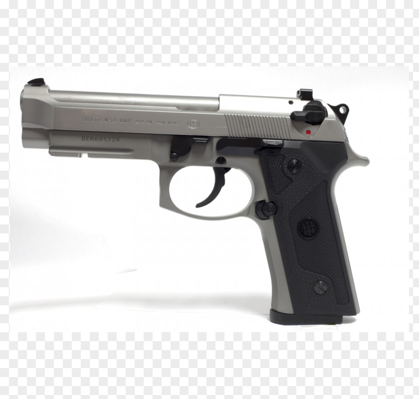 Handgun Beretta M9 92 9×19mm Parabellum Firearm PNG