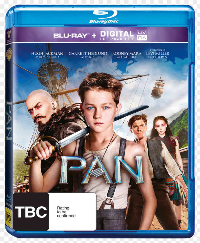 Hugh Jackman Pan Blu-ray Disc Joe Wright Ultra HD PNG