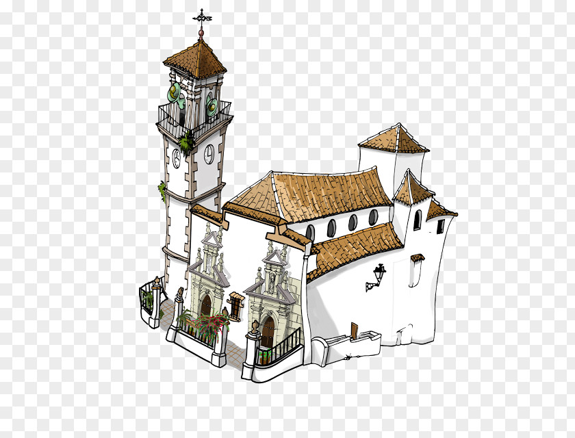 Iglesia Confraternity Church Drawing Grazalema History PNG