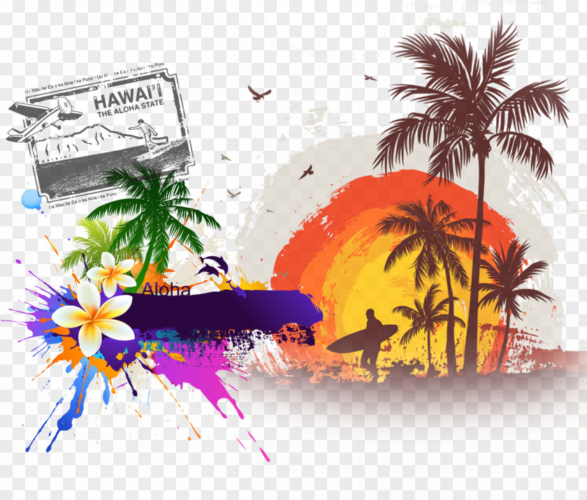 Londre Hawaii Decorative Arts Graphic Design Stock Photography PNG