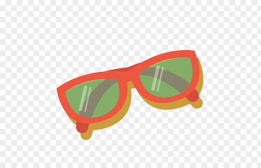 Sunglasses Goggles Yellow Blue Green PNG