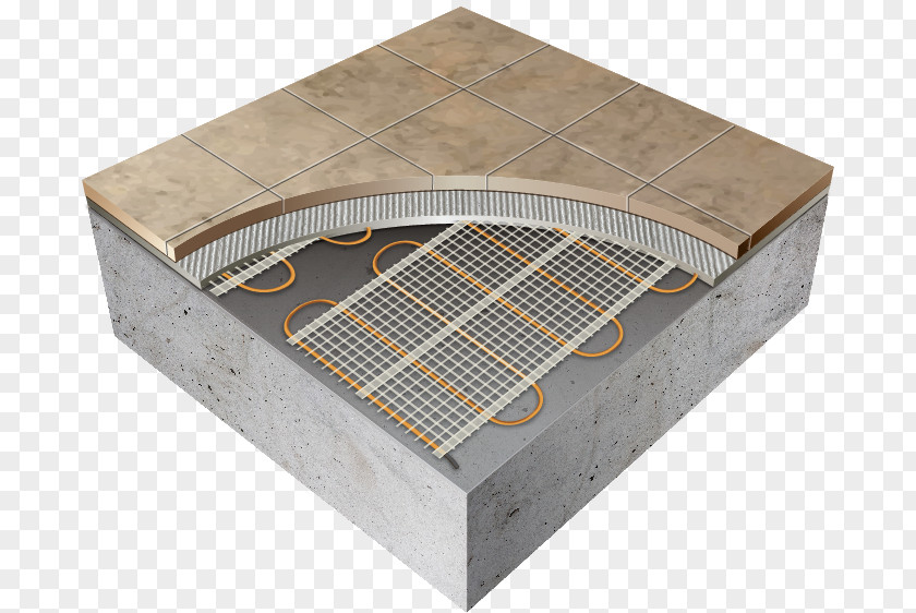 Underfloor Heating System Tile Central PNG