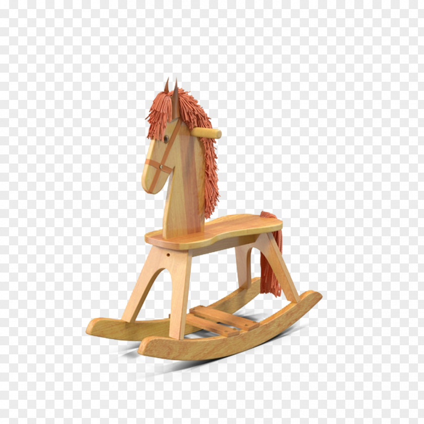 Wooden Rocking Horse Toy Trojan PNG