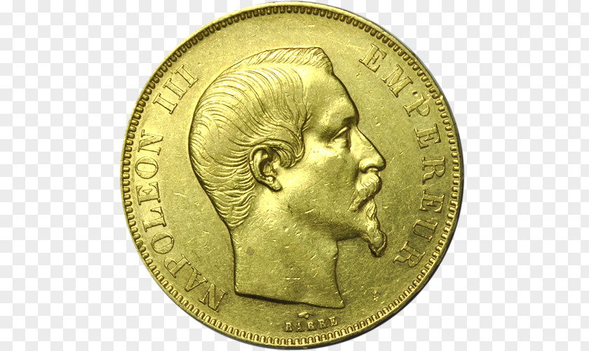 Coin Gold Godot & Fils Neuilly Napoléon PNG
