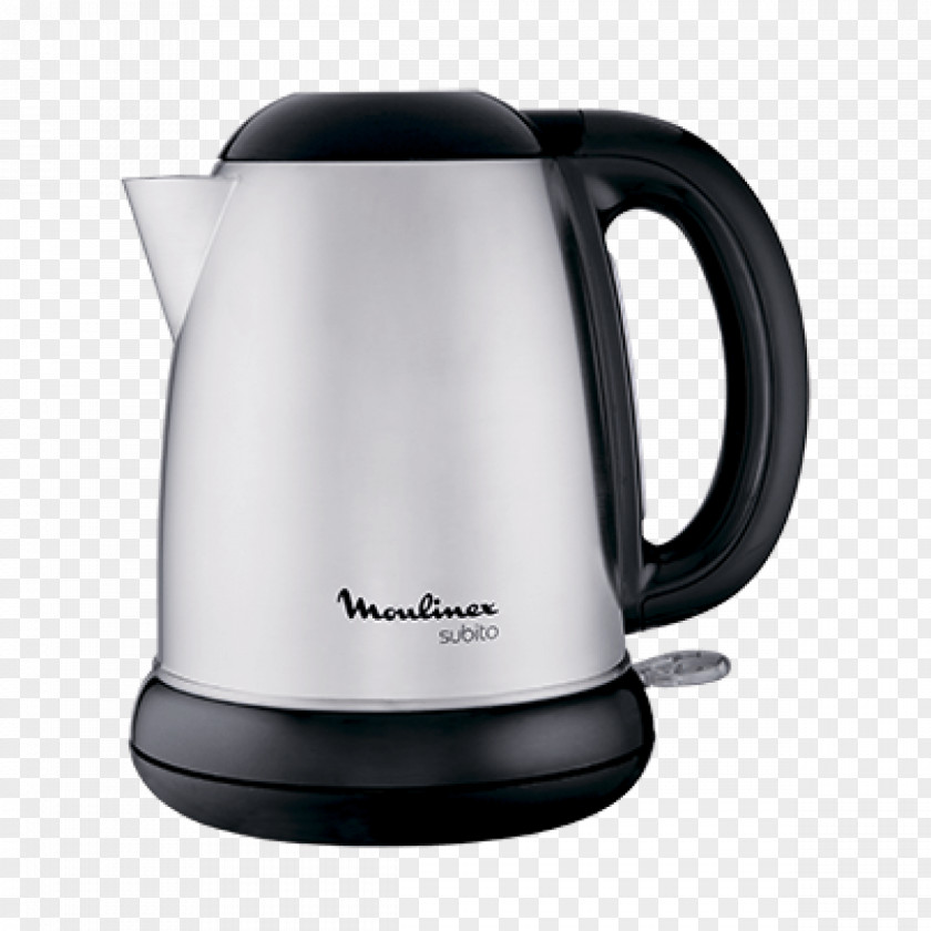 Kettle Electric Moulinex Kitchen Stainless Steel PNG