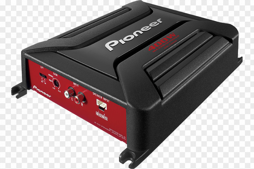 Pioneer Day Audio Power Amplifier GM-A3602 Vehicle PNG