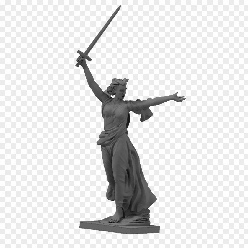 3d Statue Classical Sculpture Figurine Bronze PNG