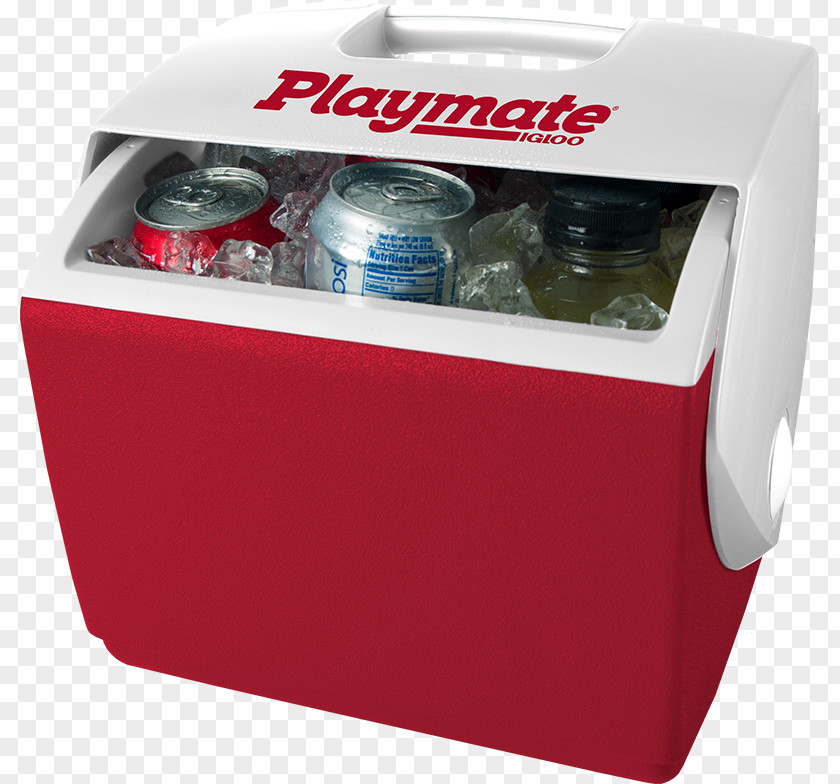 Igloo Playmate Pal 9 Can Cooler Refrigerator Drink PNG
