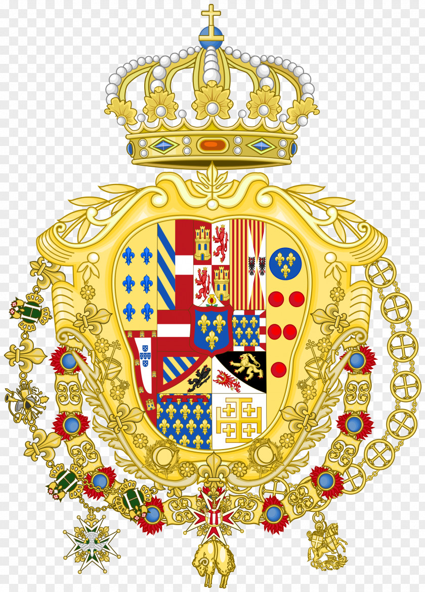 Kingdom Of Naples Sicily The Two Sicilies Coat Arms PNG