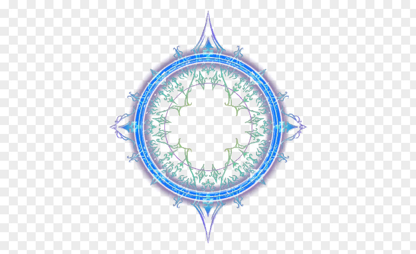 Magic Flowers And Grass Circle PNG