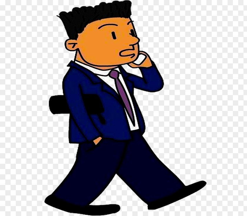 Man On The Phone Telephone Call Clip Art PNG