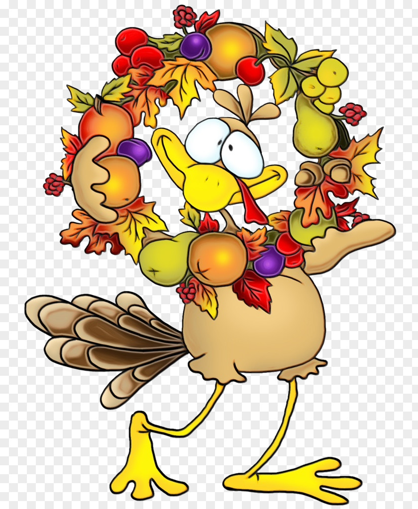 Rooster Cartoon Flower Beak Tree PNG
