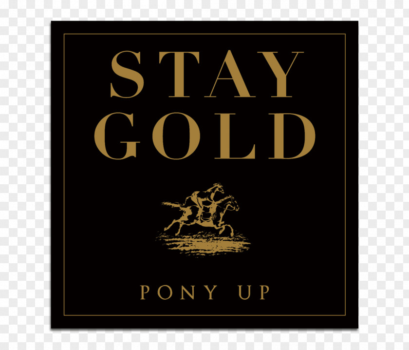 Stay Gold Compact Disc LogoBed Sheets Pony Up PNG