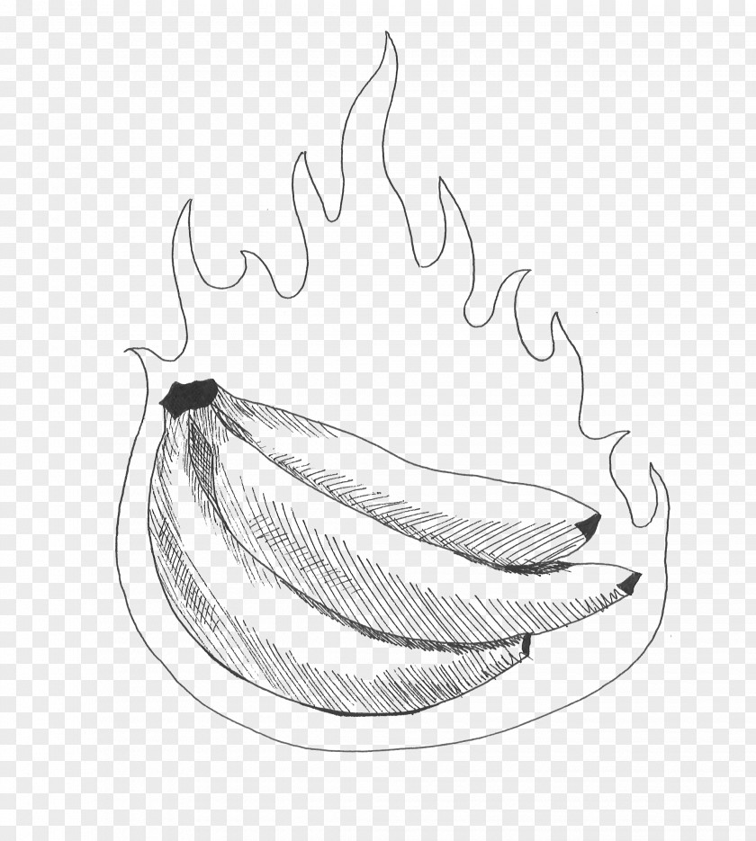 Banana Smoothie Jaw Font Sketch Fish PNG