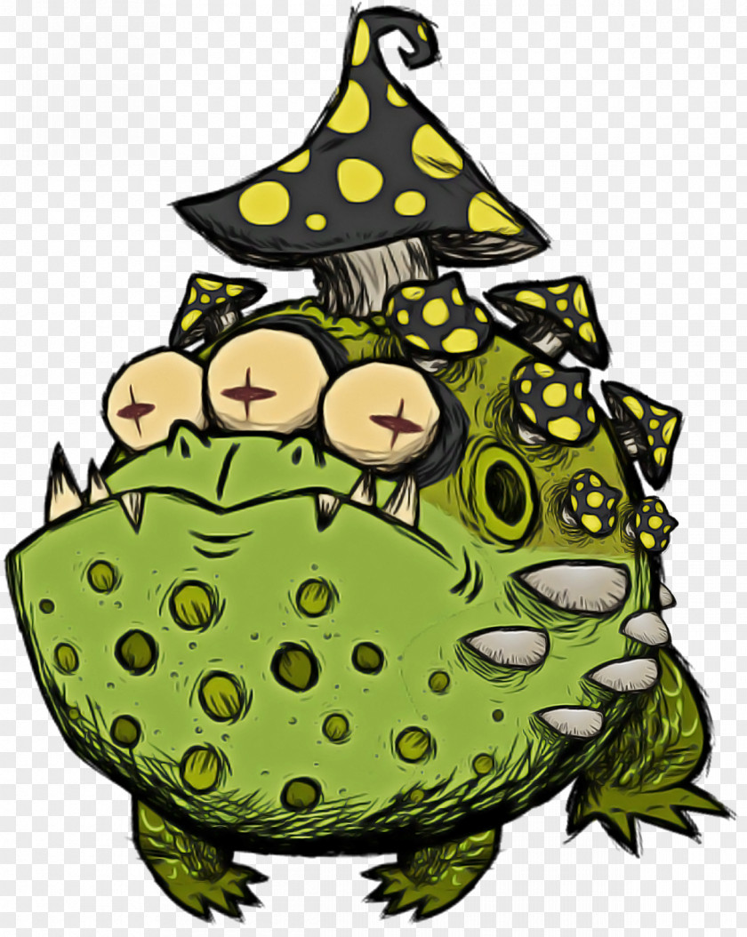 Cartoon Plant True Frog Toad PNG