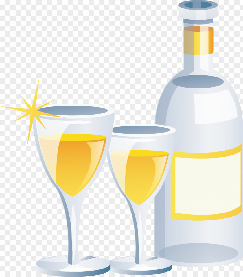 Champagne Red Wine Glass PNG