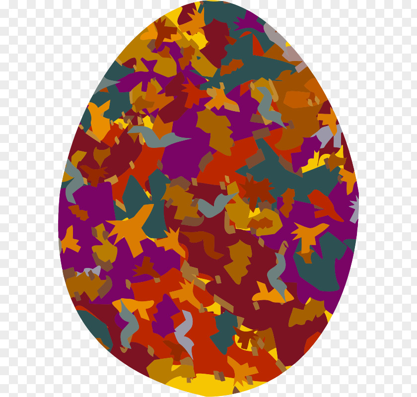 Decorative Eggs Yellow Purple Violet Circle PNG