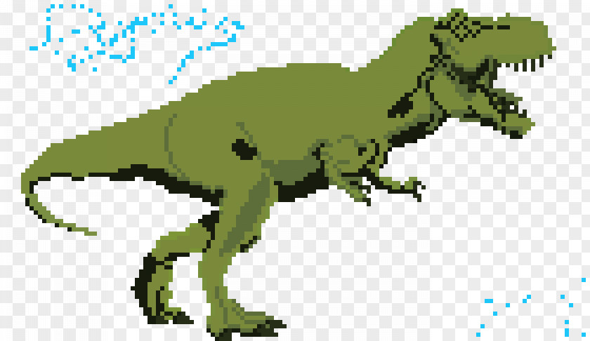 Dinosaur Tyrannosaurus Pixel Art The PNG