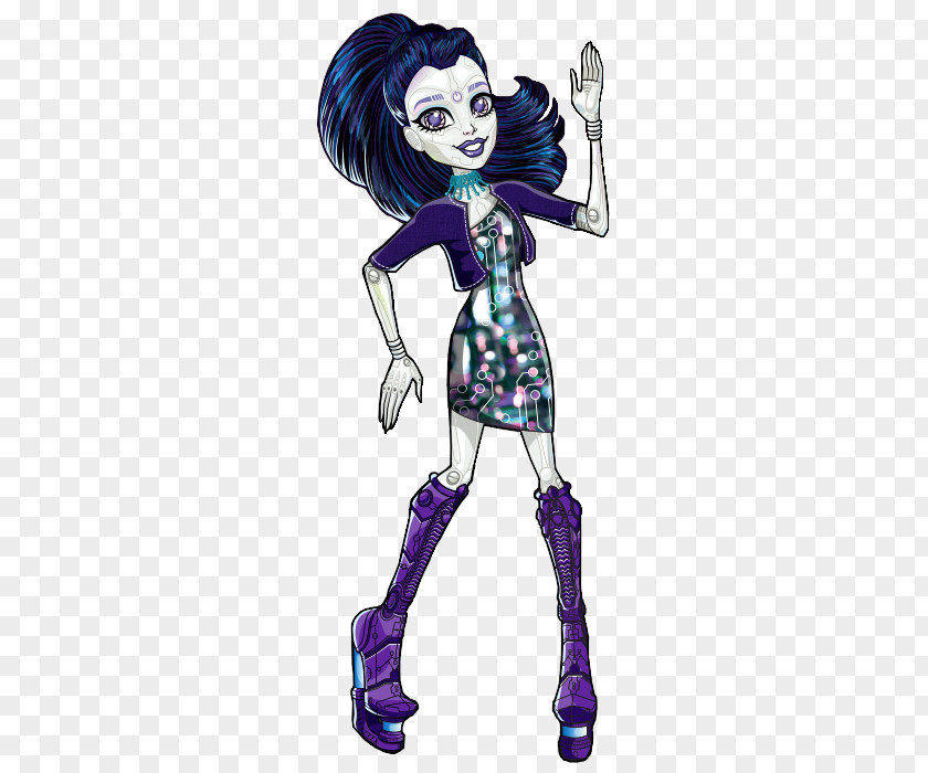Disney Vip Dolls Boxes Monster High Boo York, York Gala Ghoulfriends Elle Eedee Frankie Stein Clawdeen Wolf Doll PNG