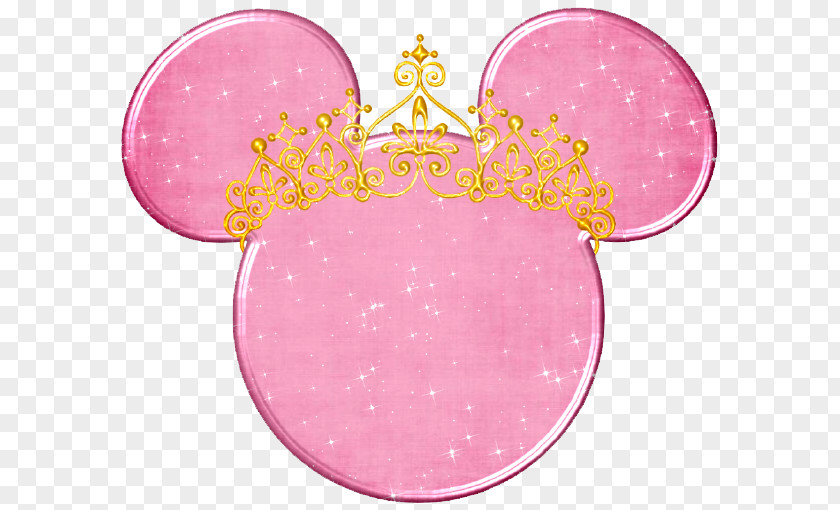 Minnie Mouse Head Sillouitte Mickey Disney Princess Clip Art PNG
