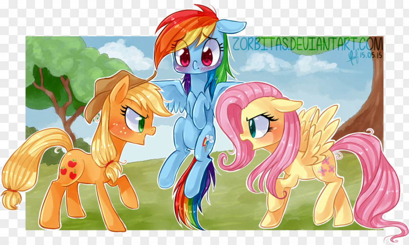 Rainbow Dash Fluttershy Applejack Pinkie Pie DeviantArt PNG