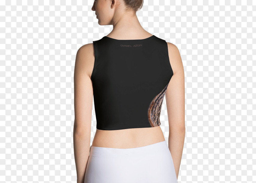 T-shirt Crop Top Sleeveless Shirt Clothing PNG