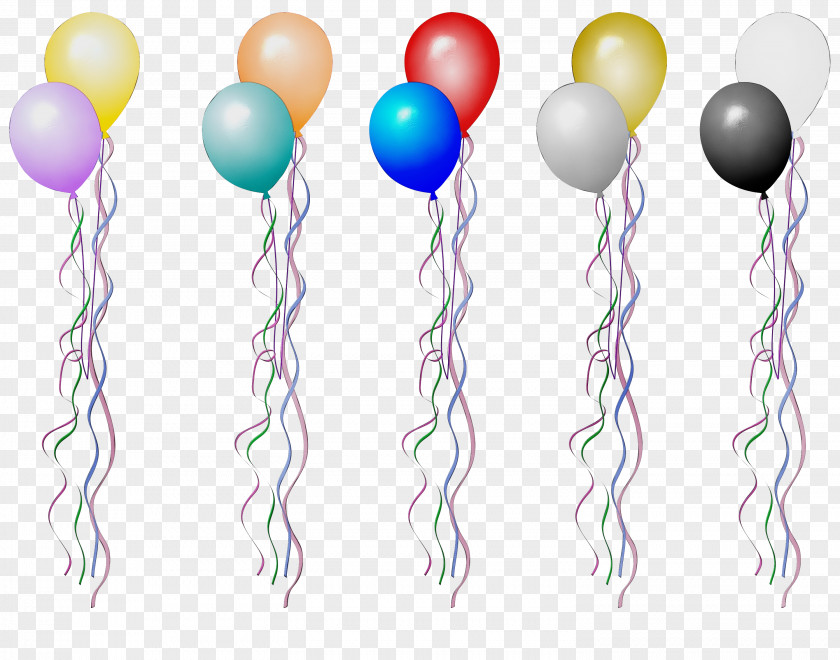 Balloon Product Design Line PNG