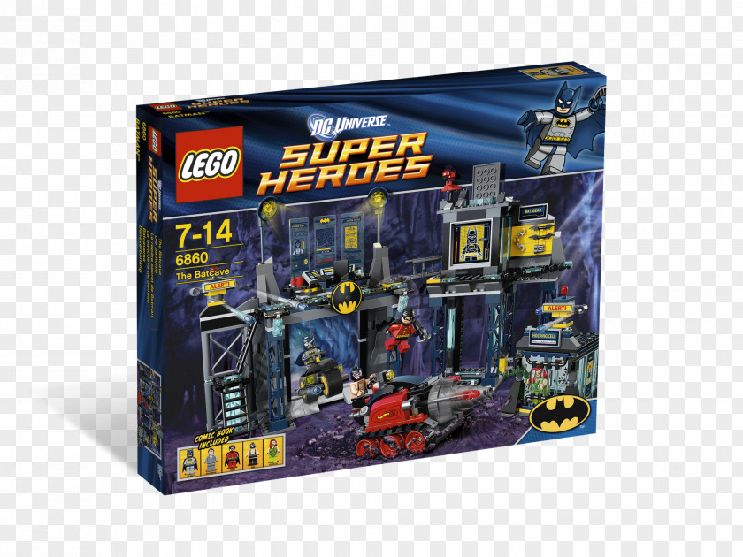 Batman LEGO 6860 Super Heroes The Batcave Lego 2: DC PNG